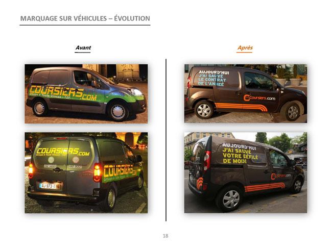 marquage vehicule